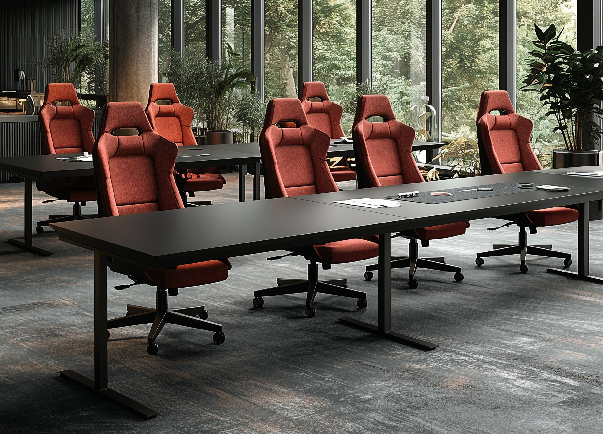 Современный офис — рабочие места